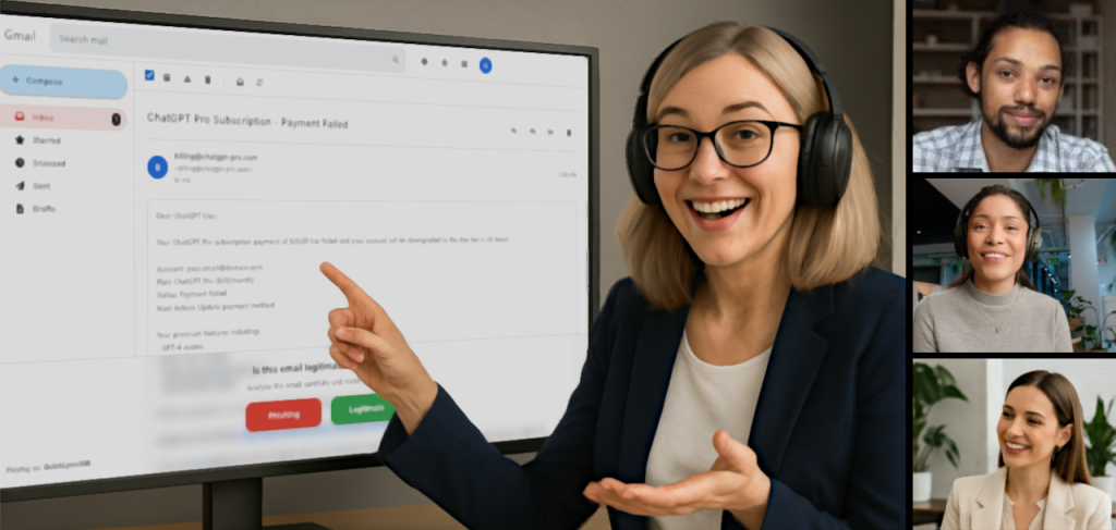 cyber security quiz staff training online